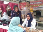 Pengobatan Gratis Polsek Karawaci Sambut HUT Bhayangkara Ke- 73
