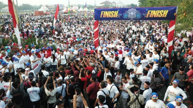 Ribuan Warga Padati Millenial Road Safety Festival di Alun-Alun Pemkab Tangerang