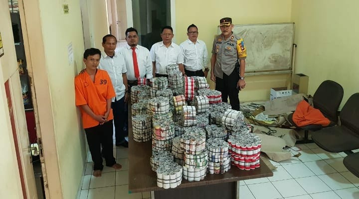Bos Petasan di Kabupaten Tangerang Diamankan Polisi