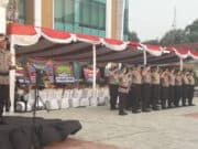 70 Naik Pangkat dan 15 Purna Bakti di Polrestra Tangsel