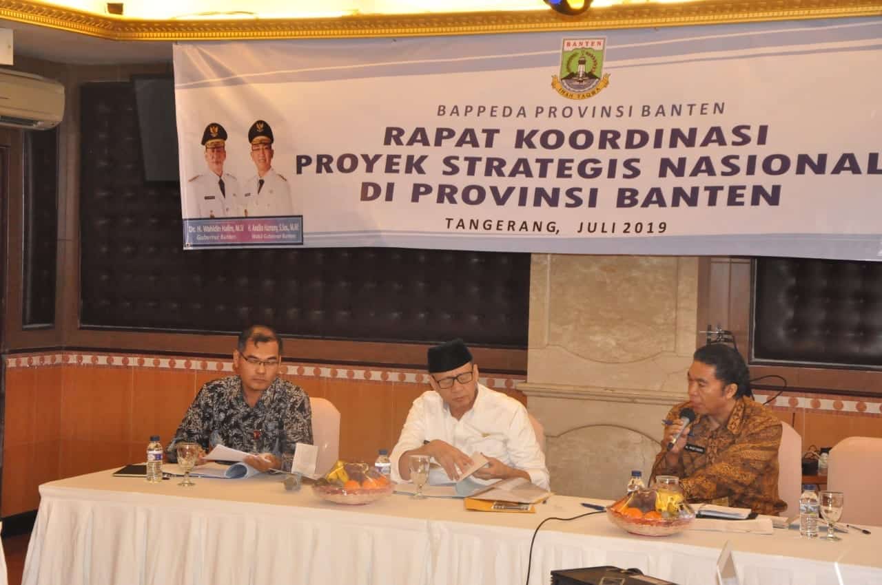 Realisasi PSN di Banten, Progres Fisik 60 Persen, Lahan 90 Persen