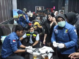 THM di Tangerang Selatan Dirazia, 4 Orang Positif Narkoba