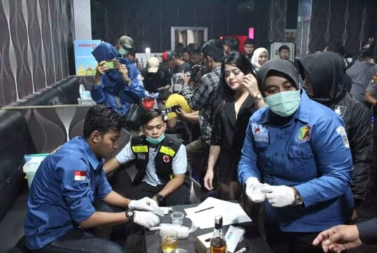 THM di Tangerang Selatan Dirazia, 4 Orang Positif Narkoba THM di Tangerang Selatan Dirazia, 4 Orang Positif Narkoba