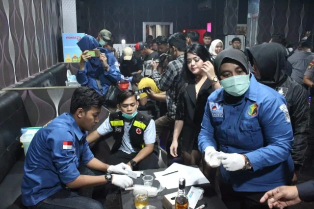 THM di Tangerang Selatan Dirazia, 4 Orang Positif Narkoba