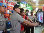 Kqpolresta Tangerang Sambangi Toko Hp Dirampok