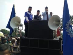 Gelar Aksi, Warga Dukung Walikota Tangerang Gelar Aksi, Warga Dukung Walikota Tangerang
