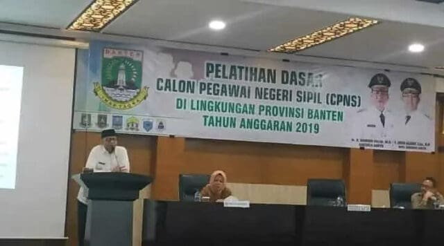 Pesan Gubernur Pada CPNS, di Banten Banyak Pencari Kerja