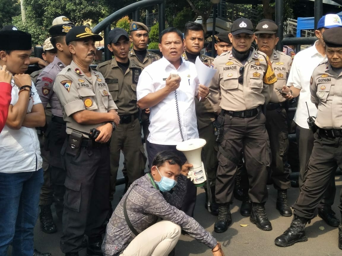 HMI Cabang Tangerang Sebut Janji Arief Bangun SDN 15 Hoax