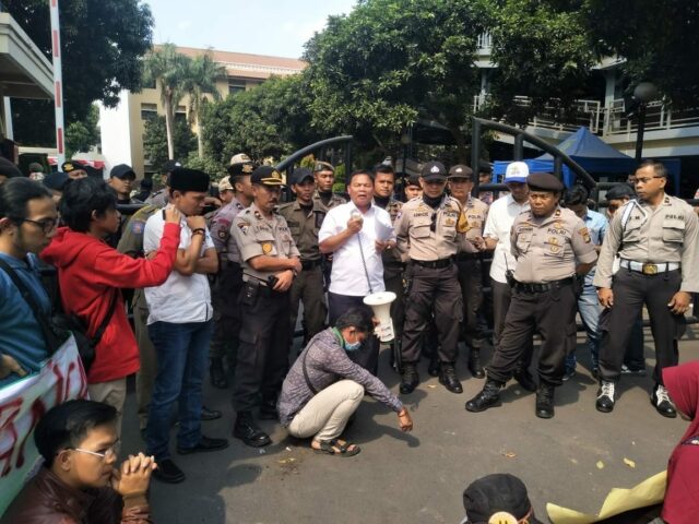 HMI Cabang Tangerang Sebut Janji Arief Bangun SDN 15 Hoax