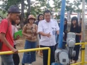 Kunjungi PDAM TB, WNA Asal Taiwan Riset Sungai Cisadane