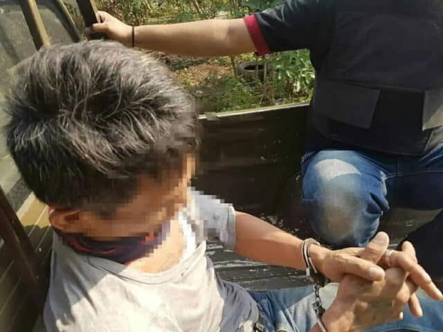 Bacok Tetangga, Bakul Diamankan Polisi