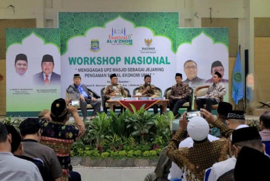 Workshop Nasional, UPZ Diharap Jadi Pengaman Sosial Ekonomi Umat Workshop Nasional, UPZ Diharap Jadi Pengaman Sosial Ekonomi Umat