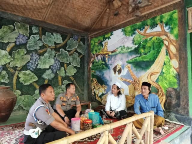 Jelang Pilkades Serentak, Kapolsek Cisoka Ajak Tokoh Agama Jaga Kamtibmas.