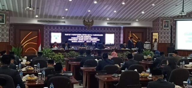 Dandim 0506 Hadiri Sumpah Janji DPRD Kota Tangerang