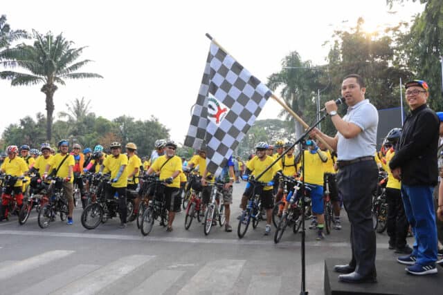 Milad ke-2 Selintangs, Arief : Biasakan Hidup Sehat Dengan Bersepeda