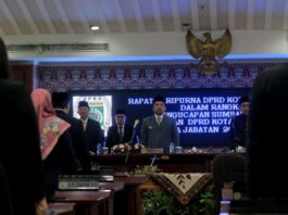 Pimpinan DPRD Kota Tangerang Dilantik, Walikota: Tetap Sinergi Membangun Kota