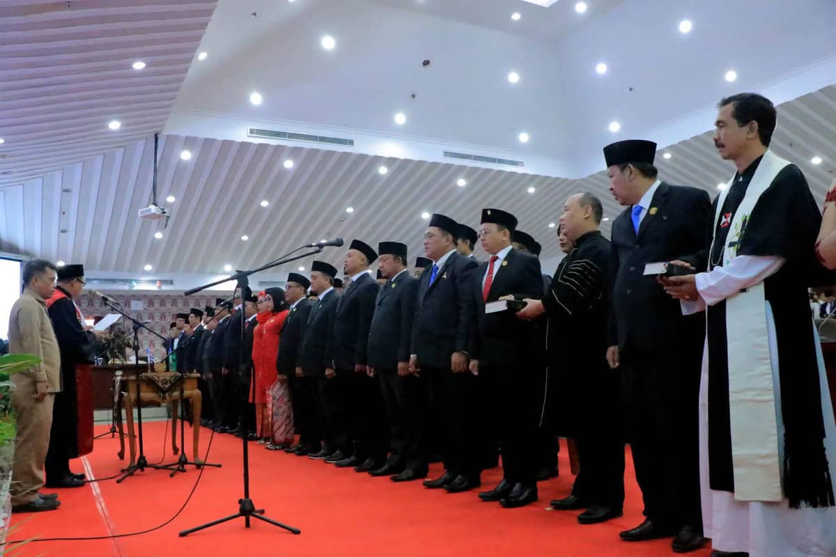 DPRD Kota Tangerang Resmi Dilantik, Wali Kota Harapkan Kerjasama Berkelanjutan