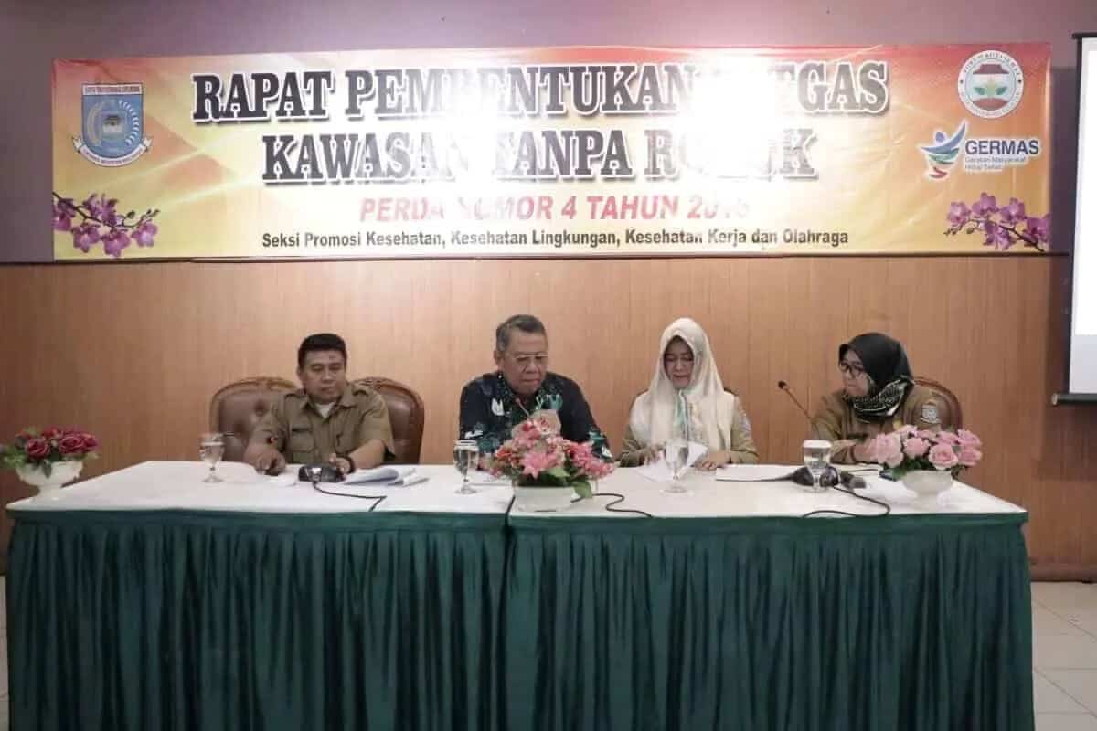 Pemkot Tangsel Segera Bentuk Satgas Perda Rokok