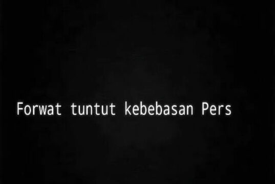 Video: Forwat Tuntut Kebebasan Pers dan Tolak RKUHP
