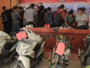 6 Pelaku dan 22 Unit Motor Hasil Kejahatan Diamankan Polisi di Tangerang
