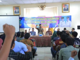 Dispora Kota Tangerang Beri Pelatihan Keterampilan Bagi Pemuda