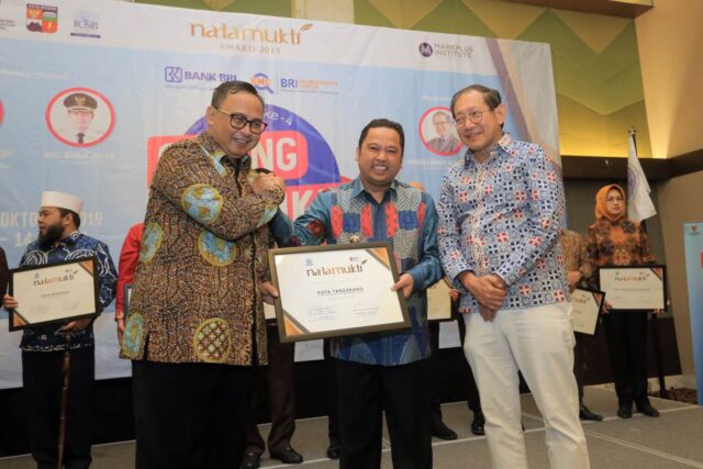 Pemkot Tangerang Raih Penghargaan Natamukti 2019