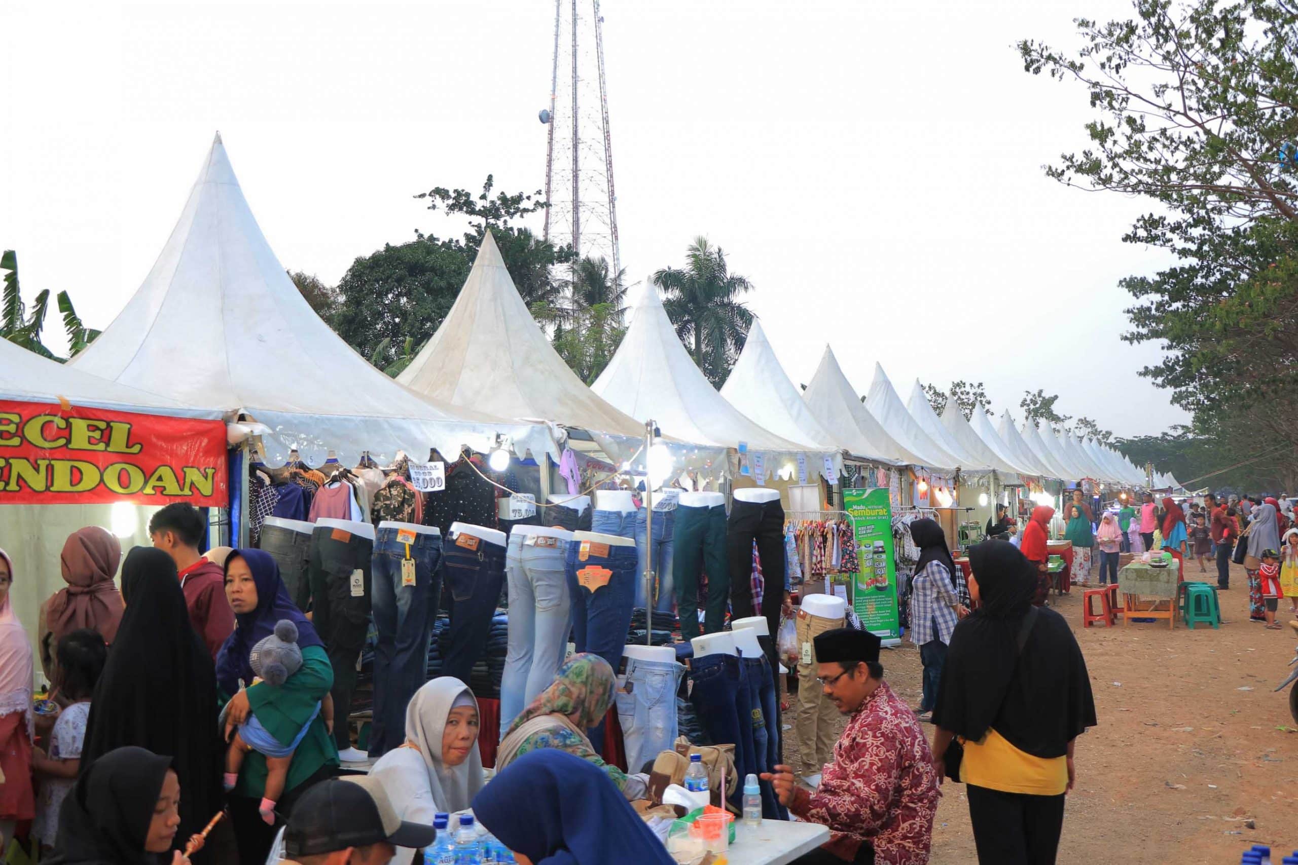 Di MTQ XX Kota Tangerang, Ada Ratusan Stand dan Warung Amal Gratis