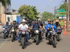 Sunmori KNPI, Keliling Kota Bareng Komunitas Motor Klasik