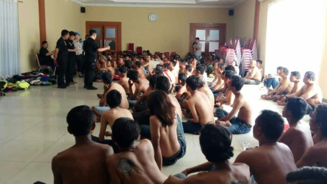 162 Preman Diamankan Polisi di Tangerang