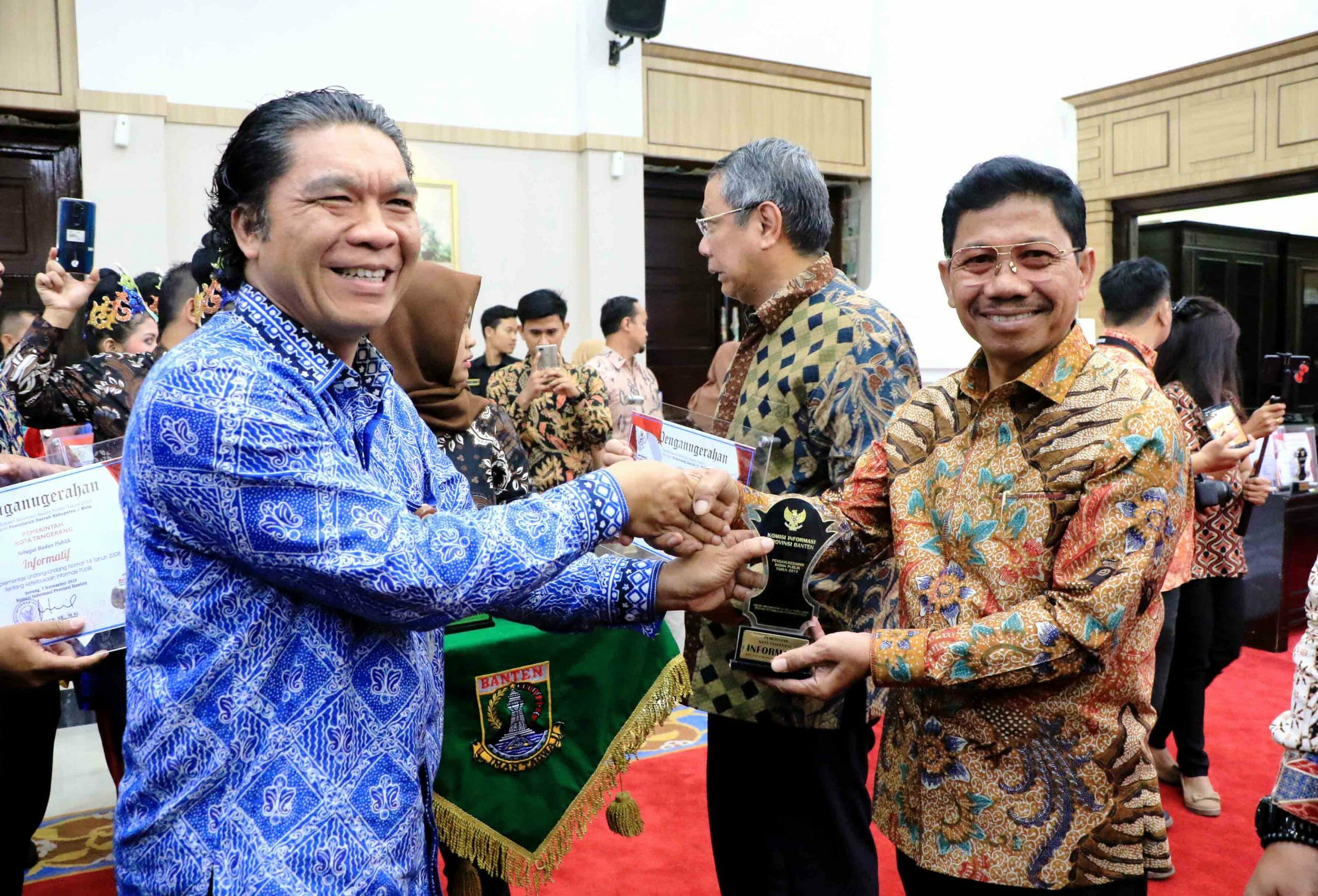 Penghargaan Badan Publik Kategori Informatif Kembali Diraih Kota Tangerang