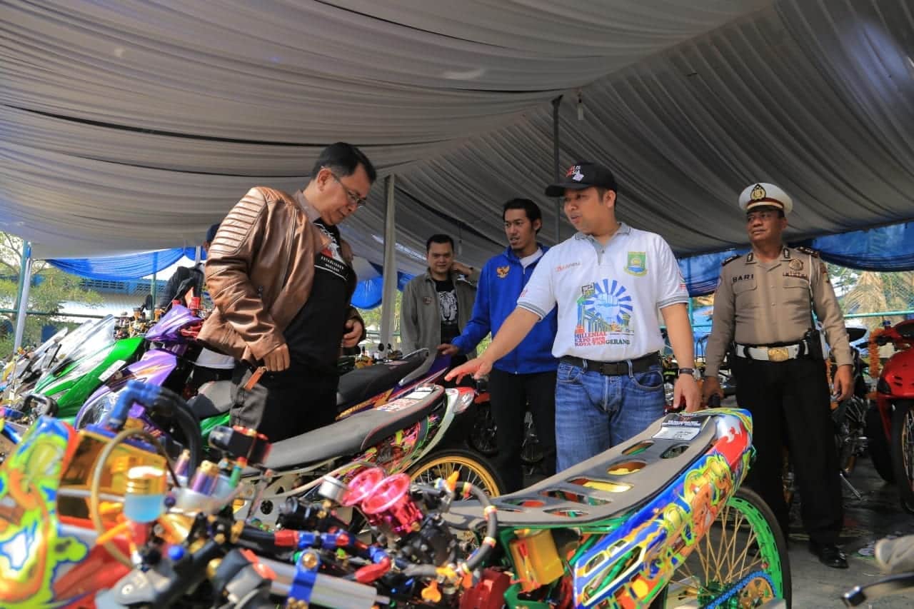Tutup Millenial Expo 2019, Walikota dan Wakil Sunmori Keliling Kota Tangerang