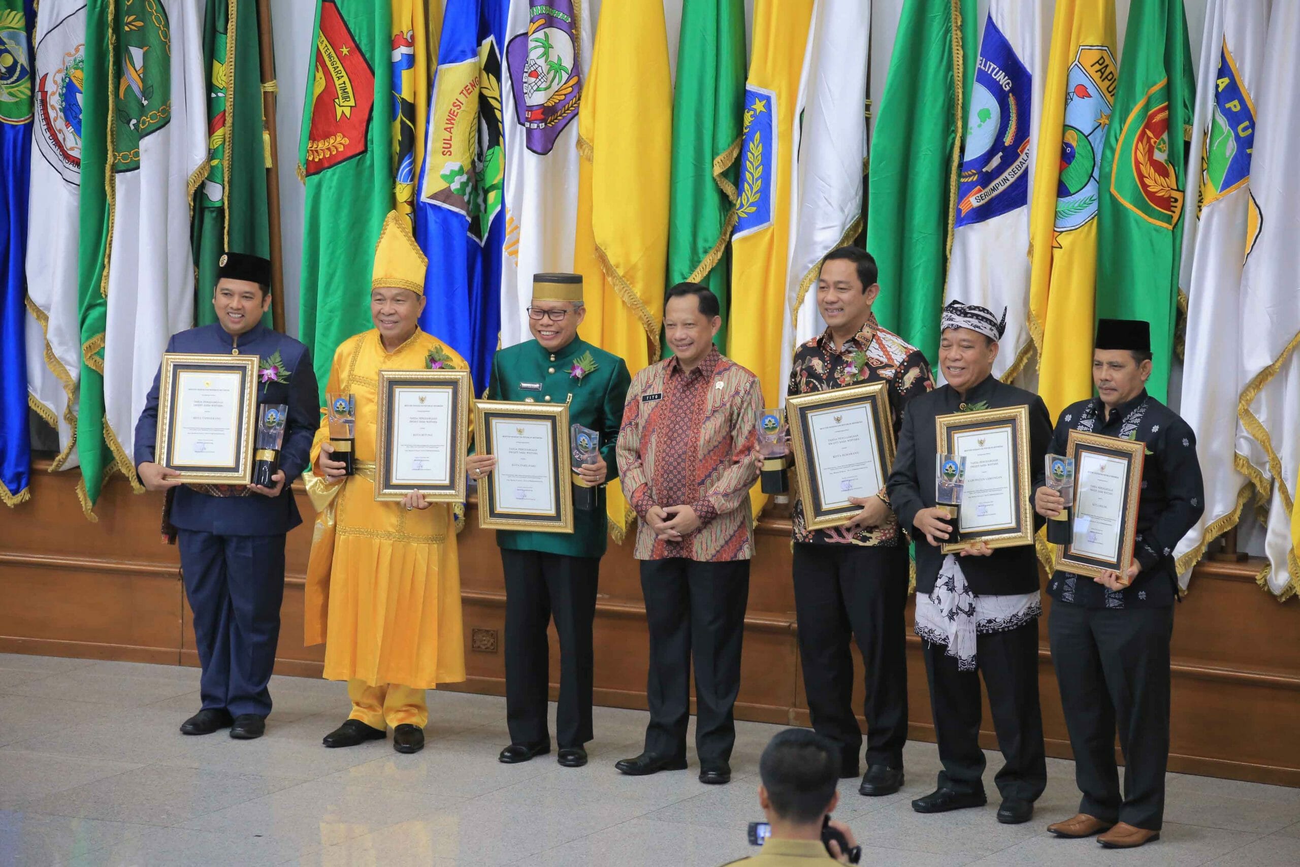 Kota Tangerang Kembali Raih Penghargaan Swasti Saba Wistara