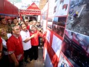 CSR Telkomsel Rampungkan Penataan PKL Pasar Cicadas
