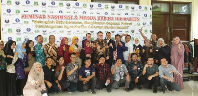 Junaedi Ibnu Jarta Terpilih Sebagai Ketua DPD HA IPB Banten