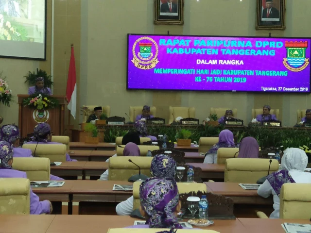 Paripurna DPRD HUT Kabupaten Tangerang ke-76, 2020 Punya 4 RSUD