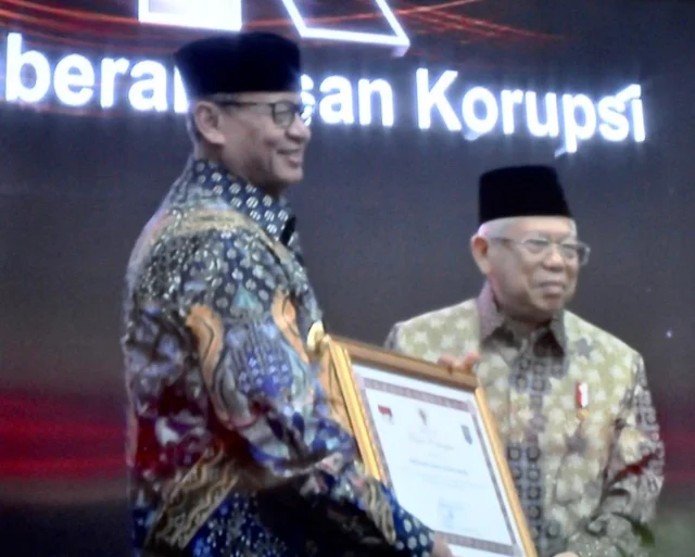 Pemprov Banten Raih Penghargaan Capaian Implementasi Pencegahan Korupsi