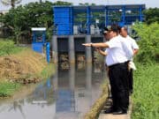 Waspada Banjir di Kota Tangerang, Arief Tinjau Proyek Pengendalian