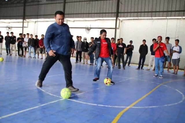 Turnamen Futsal HUT ke- 47, DPC PDIP Kota Tangerang Ajarkan Sportifitas