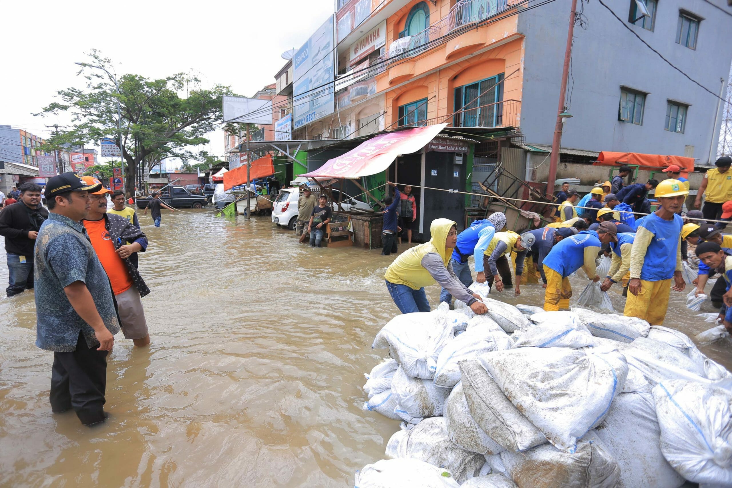Titik Banjir di Kota Tangerang Mulai Surut
