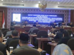 Rapat Paripurna Bahas Dua Raperda Inisiatif DPRD Kota Tangerang Rapat Paripurna Bahas Dua Raperda Inisiatif DPRD Kota Tangerang