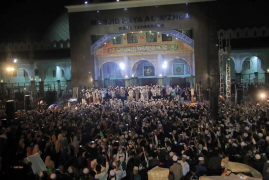 Rangkaian Pembuka HUT ke-27, Kota Tangerang Bersholawat