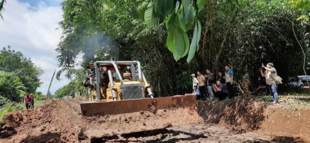 40 Tahun Tidak Berfungsi, Jalan Poros Kalak-Nyapah Kota Serang Kembali Dibuka