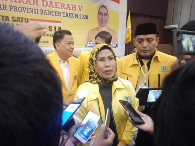 Ratu Tatu Chasanah Kembali Pimpin Golkar Banten