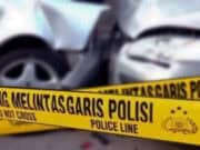 Oleng Terjatuh, Pengendara Motor Terlindas Mobil Box di Baros