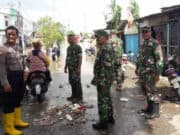 Hujan Deras, Polsek Jatiuwung Cek Rumah Warga Terendam Banjir di Periuk