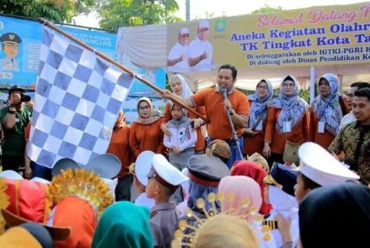 Ribuan Siswa TK se- Kota Tangerang Ikuti Porseni