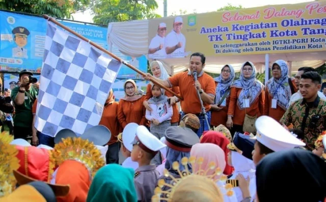 Ribuan Siswa TK se- Kota Tangerang Ikuti Porseni
