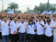 Gerak Jalan Sehat Pertamina dan Wali Kota Tangerang