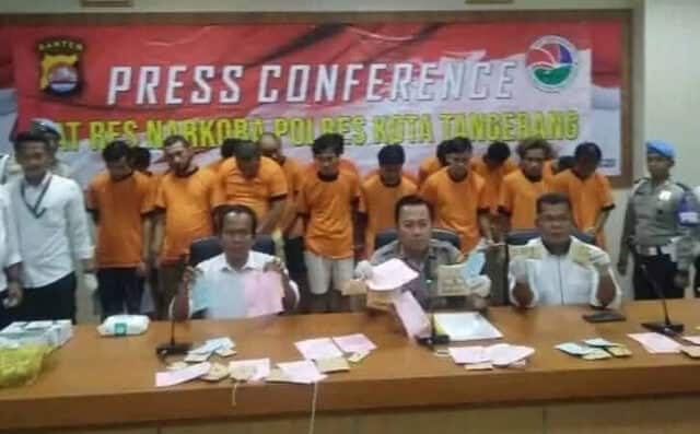 Satu Hari Satu Pengedar, Polresta Tangerang Amankan 17 Tersangka