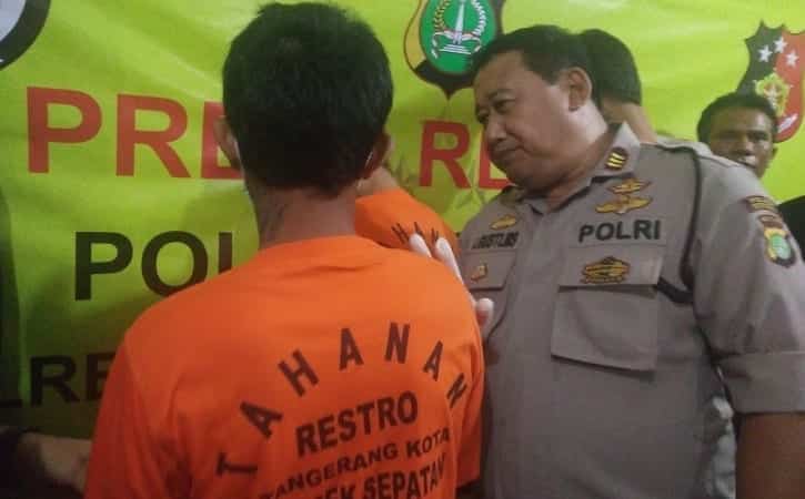 25 Kali Beraksi, Bandit COD Dibekuk Polisi di Sepatan Tangerang